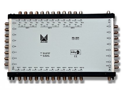 Multipřepínač kaskádový ALCAD ML-304, 13/13, 16 odb.