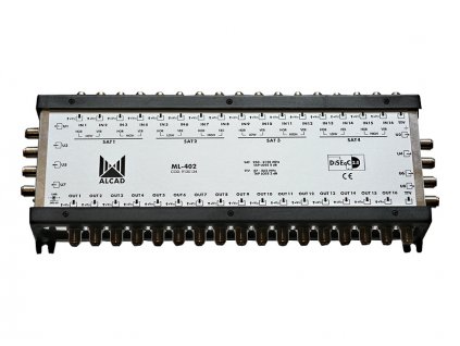 Multipřepínač kaskádový ALCAD ML-402, 17/17, 8 odb.