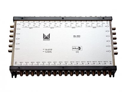 Multipřepínač kaskádový ALCAD ML-403, 17/17, 12 odb.