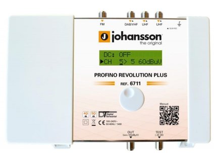 Programovatelný zesilovač Johansson 6711 LTE 700-5G Ready