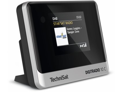 Tuner DAB+/FM TechniSat DIGITRADIO 10 C, black/silver