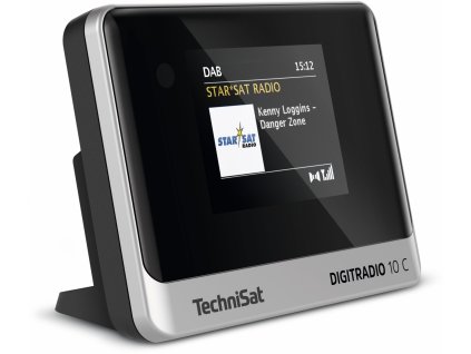 Tuner TechniSat DIGITRADIO 10 C, black/silver