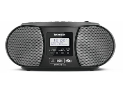 Radiopřijímač DAB+/FM s CD TechniSat DIGITRADIO 1990, black