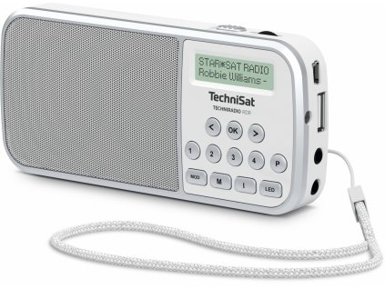 Radiopřijímač DAB+/FM TechniSat TECHNIRADIO RDR, white