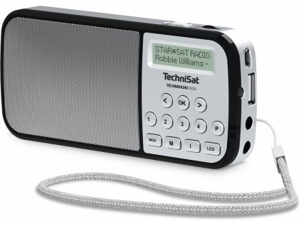 Radiopřijímač DAB+/FM TechniSat TECHNIRADIO RDR, silver