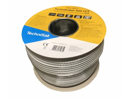 Koaxiální kabel TechniSat TECHNIKABEL 100 CCS 100m