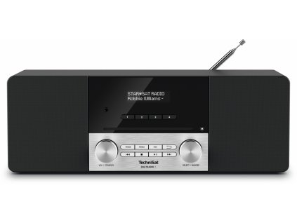 Radiopřijímač DAB+/FM s CD TechniSat DIGITRADIO 3, black/silver