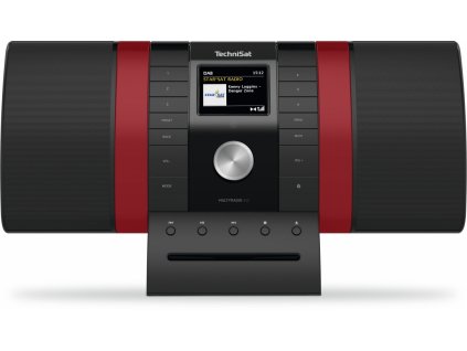 Rádio TechniSat MULTYRADIO 4.0, black/red