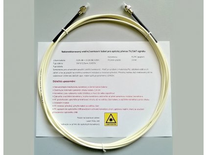 TELEVES 236105 optický kabel FC/PC 40m patch cord