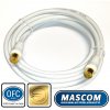 Mascom anténní kabel 7173-030, konektory IEC 3m