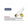 Mascom satelitní kabel 7676-200W, konektory F 20m