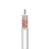 Koaxiální kabel Televes T100 214102 ClassA Cu/Cu white indoor 100m