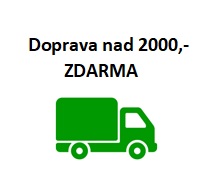 Doprava zdarma nad 2000,-