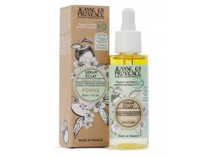 jeanne en provence bio rozjasnujici serum jablko 30ml