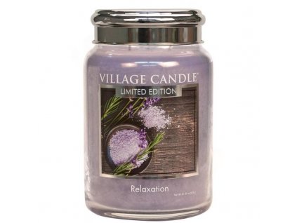 velka vonna svicka ve skle village candle relaxation 800x800