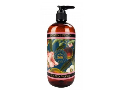 the english soap company hand wash jasmin peach 500ml