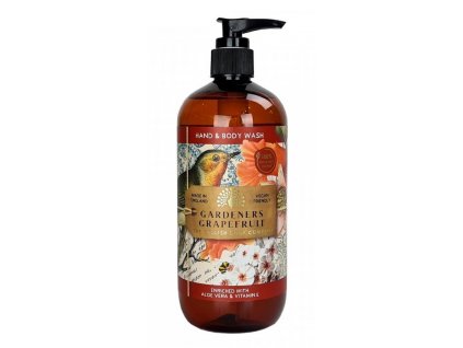 the english soap company hand body wash grapefruit 500ml