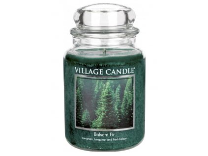 village candle balsam fir