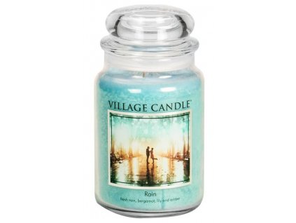 village candle rain