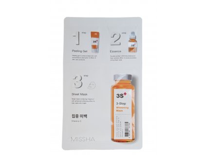 missha rozjasnujici mask 3 step