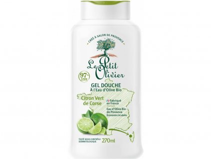 le petit shower gel citron vert de corse 270ml