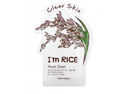 tonymoly maska na oblicej rice