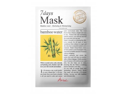 7days mask bamboo water