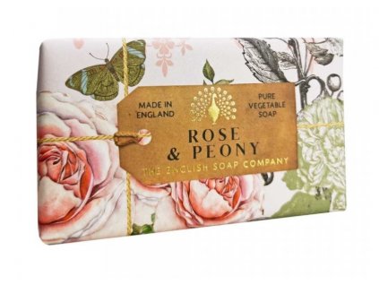 the english soap company rose peony 190g