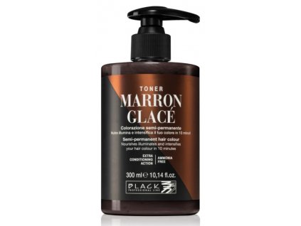 black toner marron glace 300ml