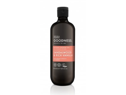 baylis harding goodness sandalwood vanilla shower gel 500ml