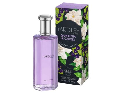 yardley london gardenia cassis edt 125ml