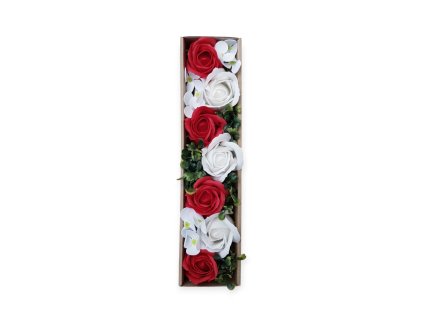 mydlovy box 7ks red white