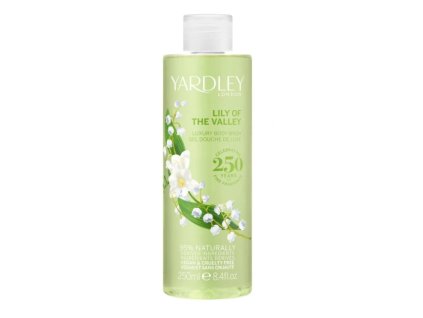 yardley london shower gel lily 250ml
