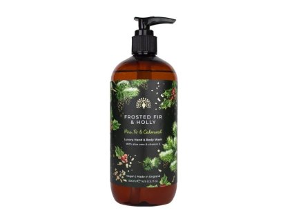 the english soap company frosted fir holly 500ml