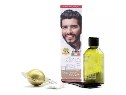 kleral king italy hair color black