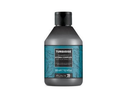 black professional turrquoise shampoo 300ml