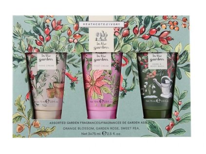 heathcote ivory in the garden body care set