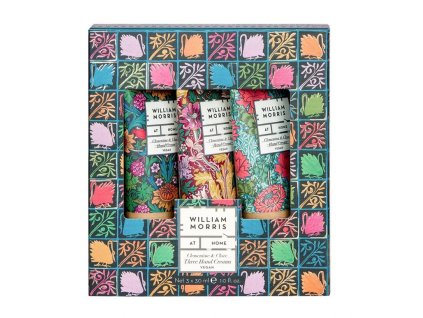 heathcote ivory william morris hand cream 3x30ml