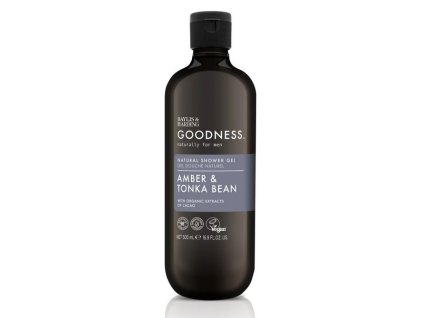baylis goodness amber tonka shower gel 500ml