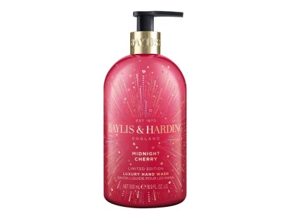 baylis harding midnight cherry hand wash 500ml