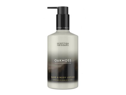 the scottish soaps oakmoss hand body lotion 300ml