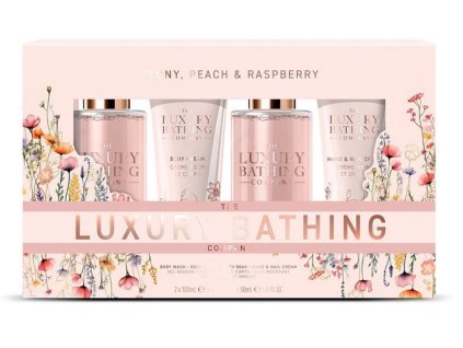 grace cole luxury bathing peony peach set 4ks 2x100ml 2x50ml