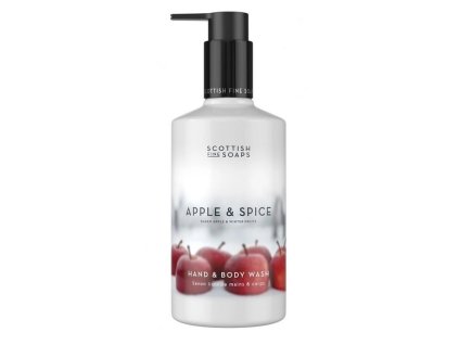 the scottish soaps apple spiced hand body wash 300ml