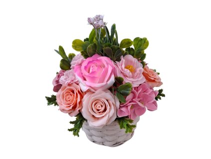 kytice z mydlovych kvetu valentynska1