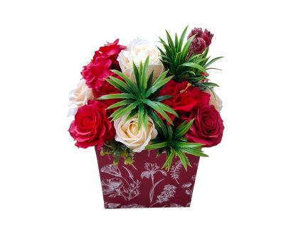 kytice z mydlovych kvetu vasen