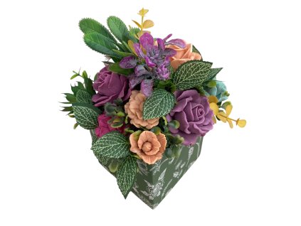 dekorace z mydlovych kvetu jaro1