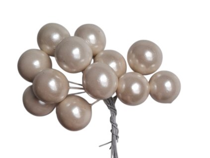 dekorace kuličky na drátku1