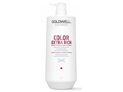 Goldwell Dualsenses Color Extra Rich brilliance conditioner 1000ml kondicioner pro barvené , odolné a porézní vlasy