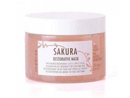 Inebrya Sakura restorative mask 250ml regenerační maska pro vlasy