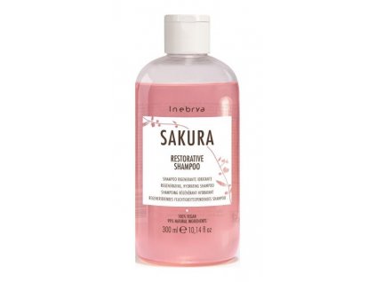 Inebrya Sakura restorative shampoo 300ml regenerační šampon pro vlasy